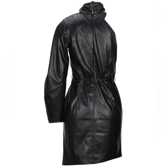 Nanushka One-Shoulder Ida Dress Size M - Picture 9 of 16